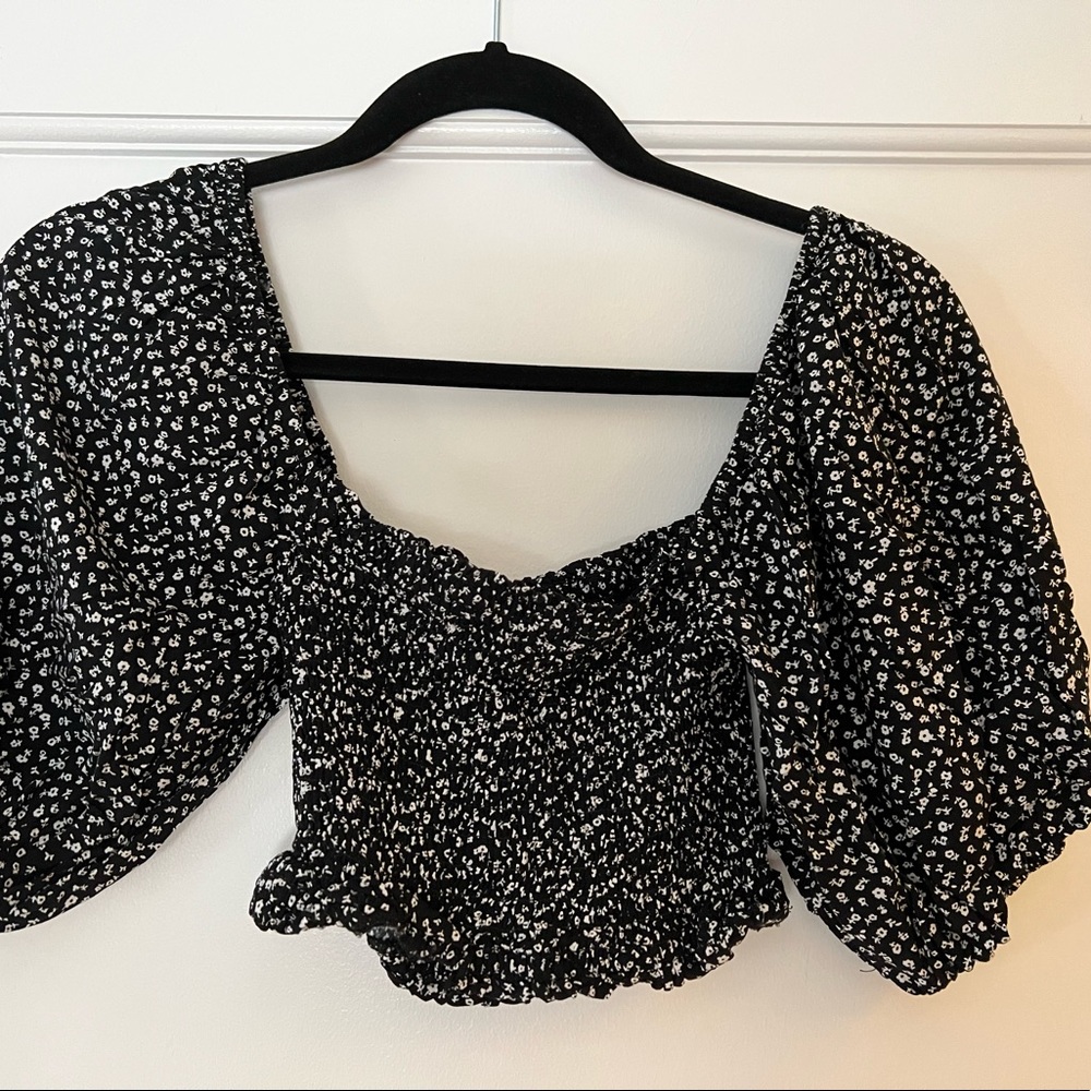 Touched crop top